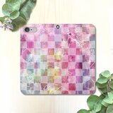 春色ツバメのスマホケース　手帳型スマホケース（全機種対応）