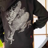 手染め京友禅ドラゴンパーカー