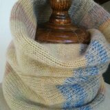 カシミヤのネックウォーマー