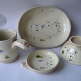 niku・Q　ニャンコ食器4点セット(B)