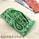 *再販*ノンワイヤー*バンダナ仕様のデザインマスク*