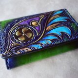 メカニカルピーコック名刺入れ