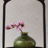 【和花に合います】一輪挿し　織部　ｋ－４