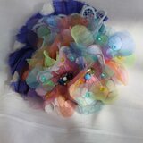 あじさいのように艶めくブローチ