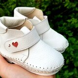 シュリンク天然革ベビーシューズ【受注生産】