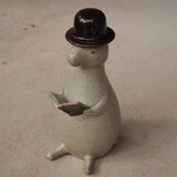 きょうりゅう花器　本（白 I ）