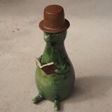 きょうりゅう花器　本（みどり）