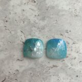 青 ターコイズ 夏 海 南国 大理石 春夏 フット ネイルチップ ハンドメイド リゾート ペディキュア つけ爪