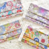 お試し品♪●送料無料】 リバティ・マスク【スモールスザンヌ】&オーガニックガーゼ●綿100％●Ａ・赤系の１点です