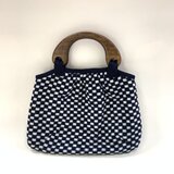 日本製　久留米絣バッグ