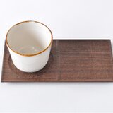 カフェプレート(ワンプレート仕様・ブラックウォールナット材)