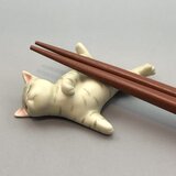 ぐうたらネコ箸置き（サバトラ）