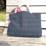 チェックのバッグ（中）