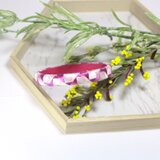 モザイク　指ぬきのブレスレット　花牡丹【和装・着物】