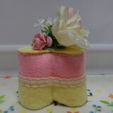 安らぎ。ハート小物、１点もの