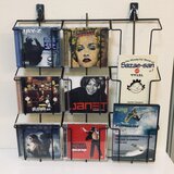 cream.70 CDケースラック 9ポケット アイアン手曲げ 壁掛け収納