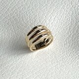 K18ダイヤピンキーリング　-TROIS-