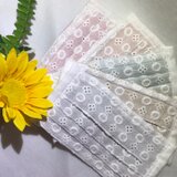夏マスク　ちょっと小さめ　大人用プリーツマスクノーズワイヤー入りの画像