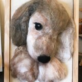 羊毛フェルト・オーダーメイド・壁掛け.スタンドタイプ\12,000～