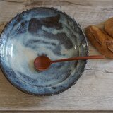 鬼土のリム八寸皿　No.713