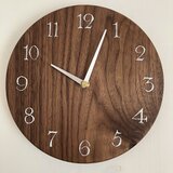 ウォールナットの時計L