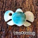 夜光貝ペンダントトップ  ホヌ(ウミガメ)