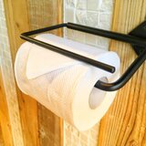 芯無しペーパー、コストコペーパー対応！アイアン トイレットペーパーホルダーの画像