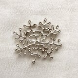 草のブローチ　シルバー