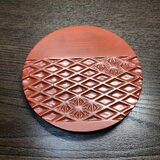木彫のコースター