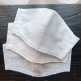 チラ見えが可愛い♪コットン100%立体マスク(3種類)