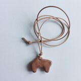 くまペンダント　ははぐま