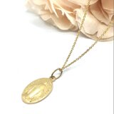 「奇跡のメダイ」のネックレス