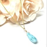 ラリマーのペンダントトップ