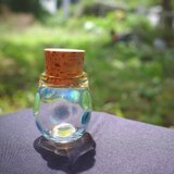 硬質ガラス　小瓶　水玉あおの画像