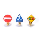 標識イヤリング（金属アレルギー対応 / 樹脂 / 受注生産）