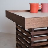 BLACK WALNUT COFFEE TABLE