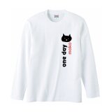 長袖Tシャツ ぶさねこ『受注制作』名前入り