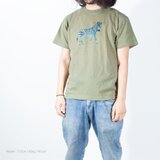 父の日のギフトに！しまうま Tシャツ ユニセックスS〜XL Tcollectorの画像