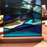 ステンドグラス小(15cm)A