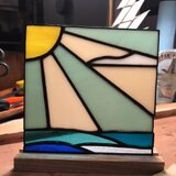 ステンドグラス小(15cm)B