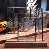 ステンドグラス小(15cm)C