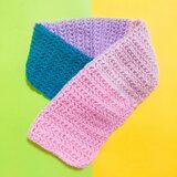 マフラー手編み　ウール100%