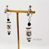 サラワクビーズイヤリング