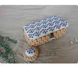 ブルーデイジー裁縫箱