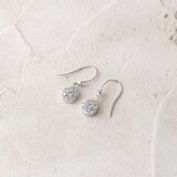 【受注制作】Silver925×CZ×ロジウムコーティングのピアス