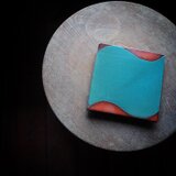 トルコ釉　角皿