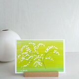 新春「春うらら」ポストカード　3枚セット　ナチュラコ　　ナチュラル　アート　naturakoの画像