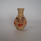 「人面壺 ヨンジュン (Human face pot, Yong Jun）」