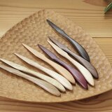 菓子切り 5本セット　新タイプ　木の種類いろいろ　おまかせセレクト　(受注製作)