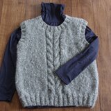 ベスト　ふんわり軽いベストの画像